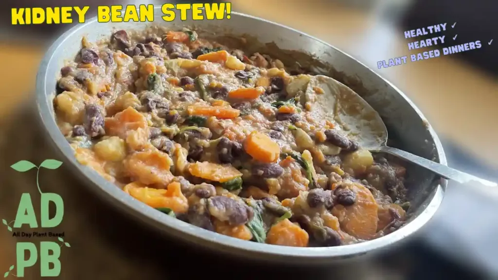 Jamaican-style kidney bean stew